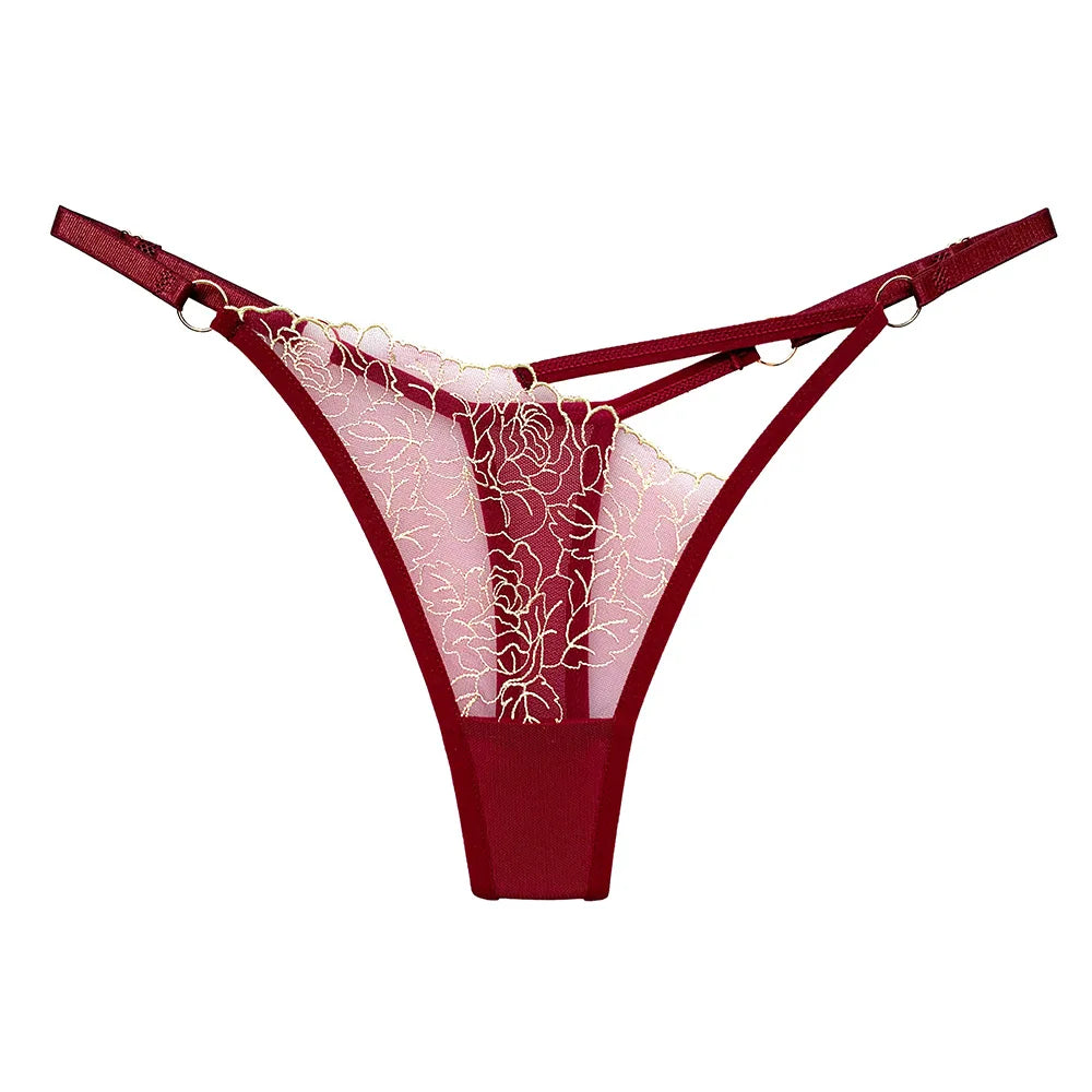 Luxury mesh thong
