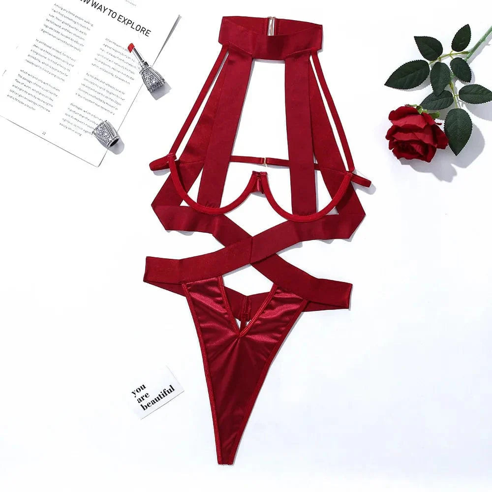 Corps à décolleté profond