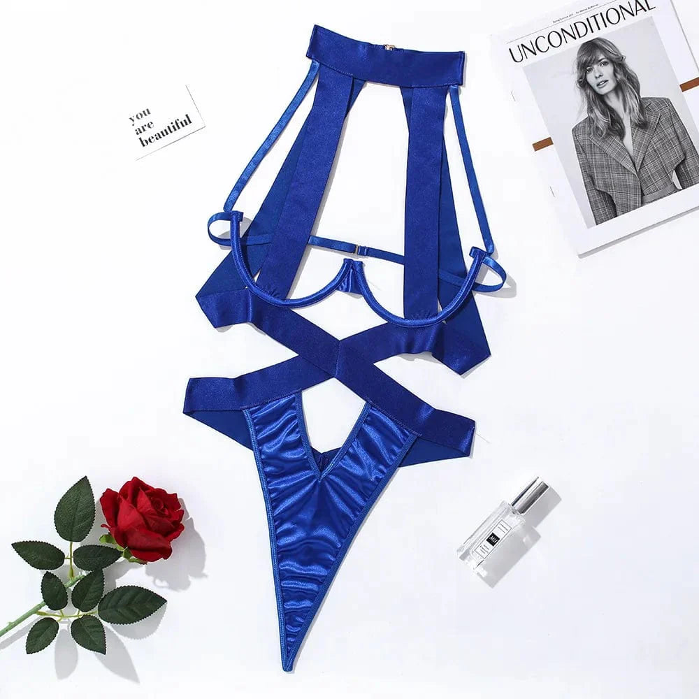 Corps à décolleté profond