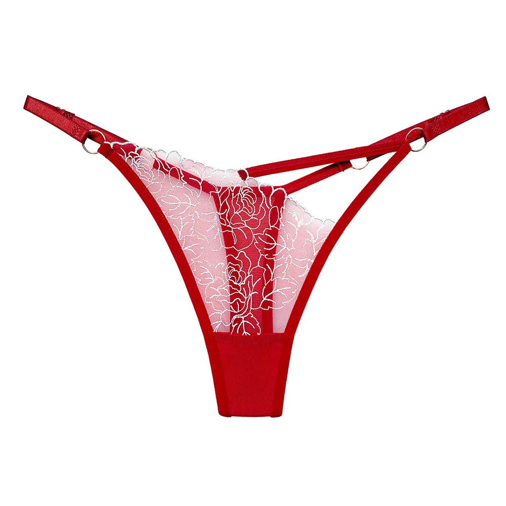Luxury mesh thong