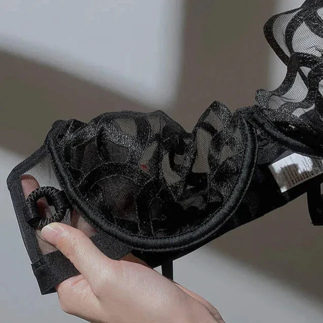 Soutien-gorge en dentelle avec bretelles réglables