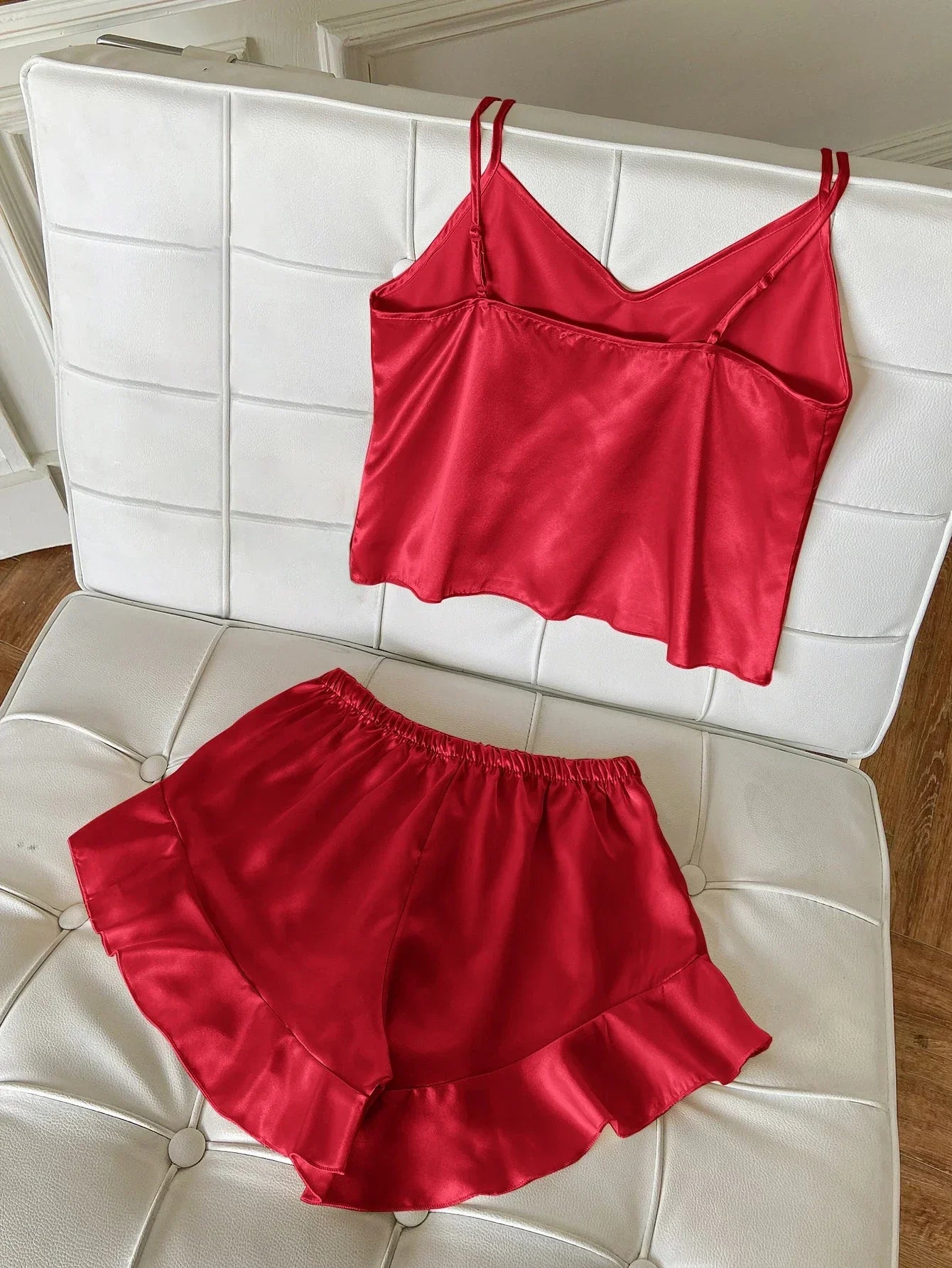 Ensemble de pyjama avec bretelles réglables