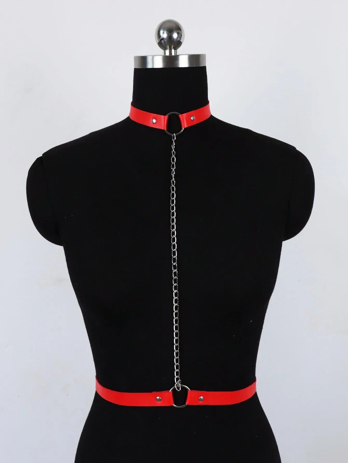 Harnais de poitrine avec choker