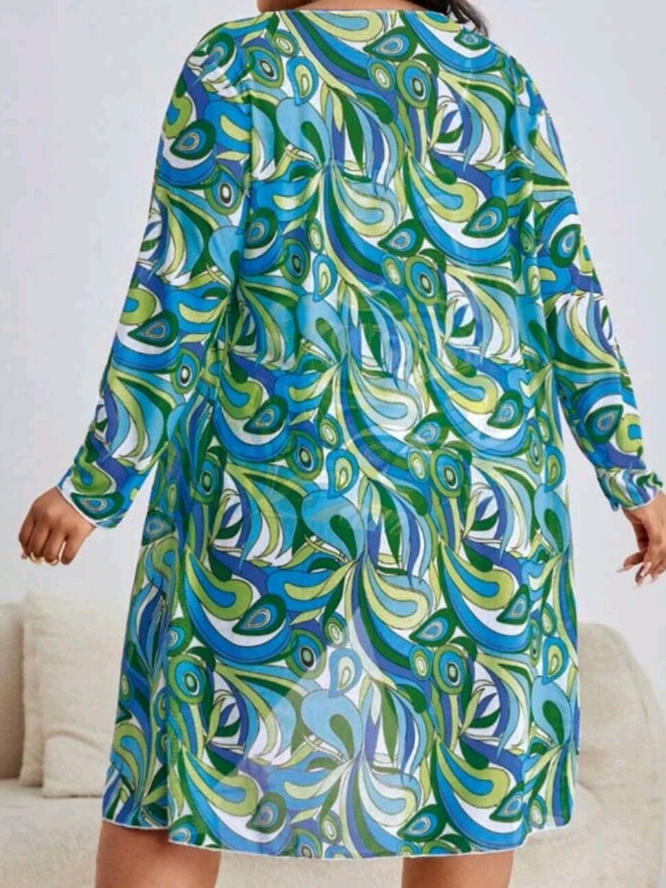 Maillot de bain deux pièces grande taille taille haute