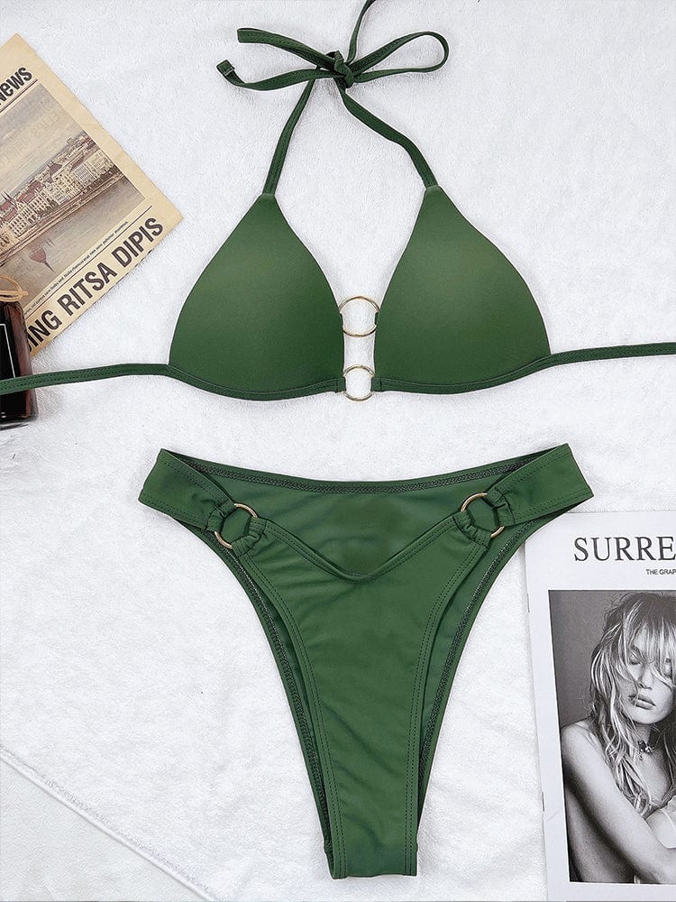 Bikini renforcé avec une coupe réglable