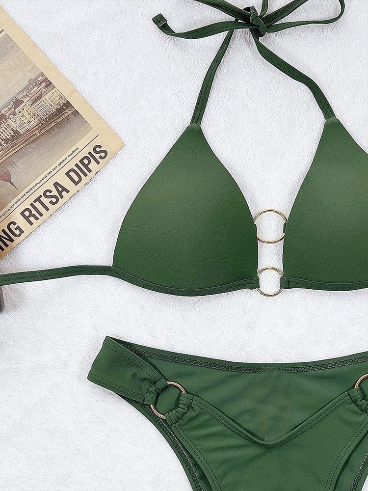 Bikini renforcé avec une coupe réglable