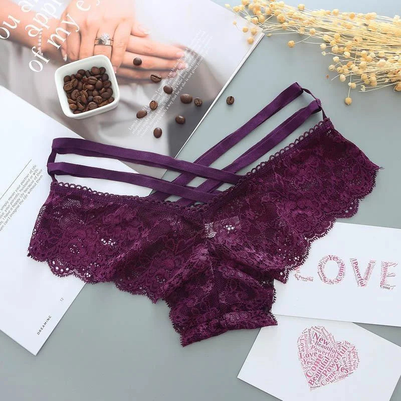  Culotte Sexy en Dentelle - Bandes décoratives