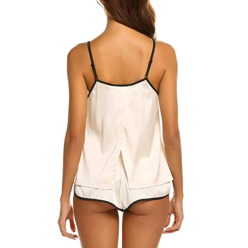  Pyjama Femme - Sensuel en Satin