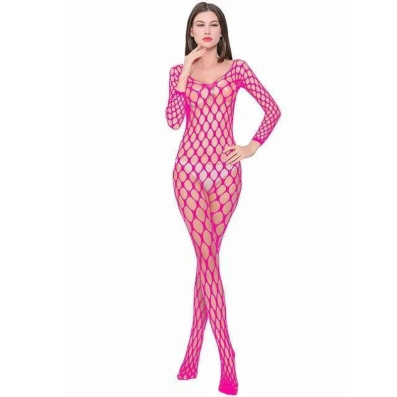 Rose Bodystocking en maille