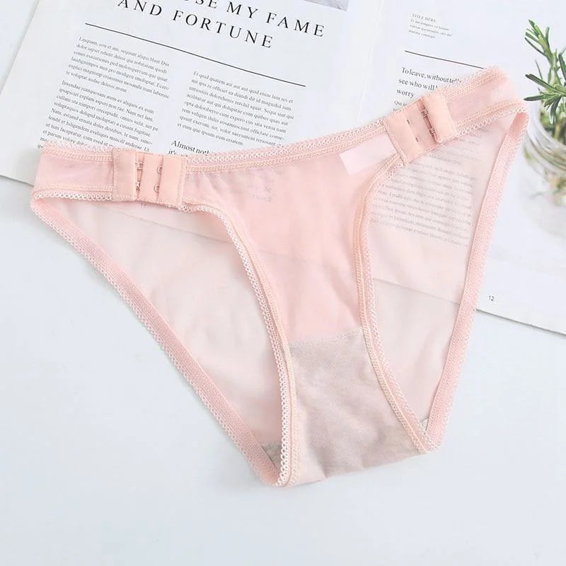 Rose clair Culotte Femme avec Attache et Brettelle