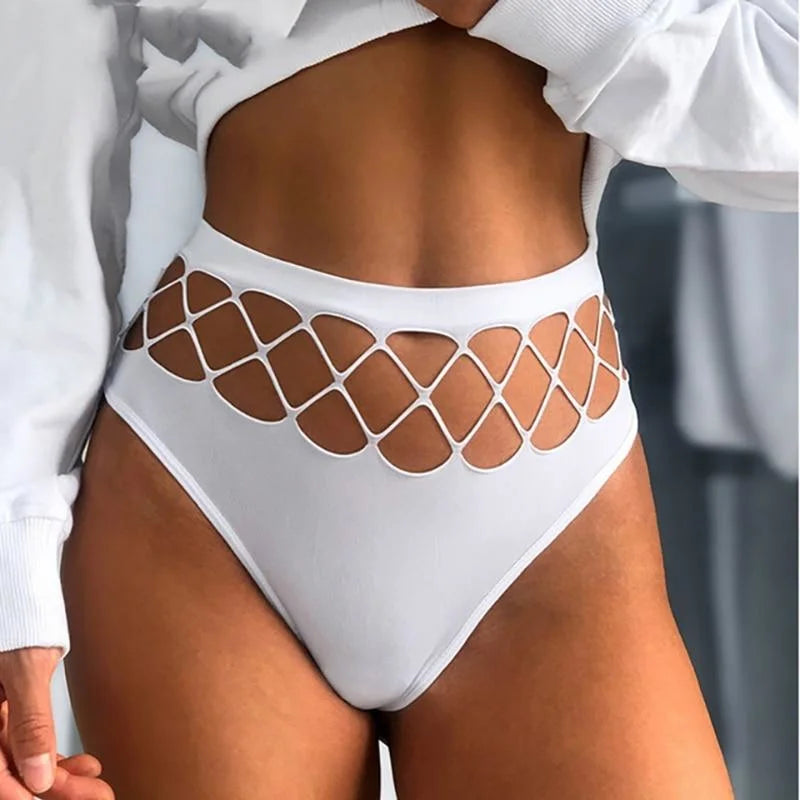  String Femme - Bandes Décoratives Entrecroisées
